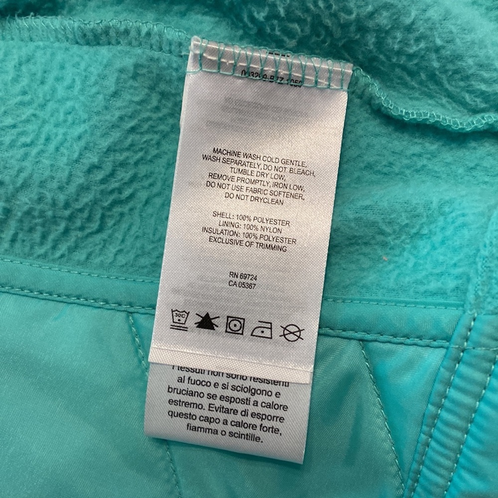 Columbia Women Vest size L beautiful green color long 24” bust 38” - Picture 7 of 8